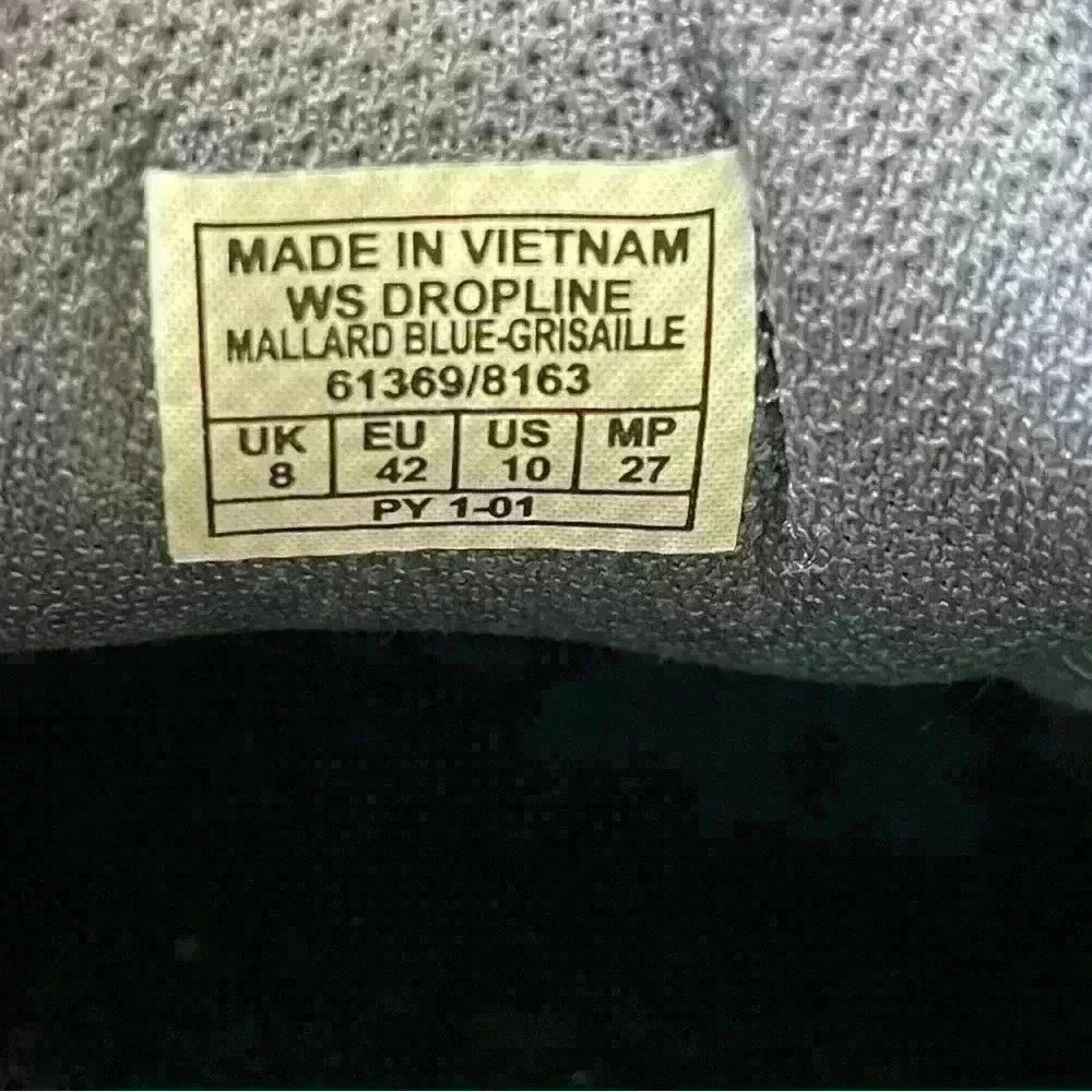 Salewa Womens Size 10 Dropline Mallard Blue Speed Hiking Shoes Sneakers - Picture 12 of 12